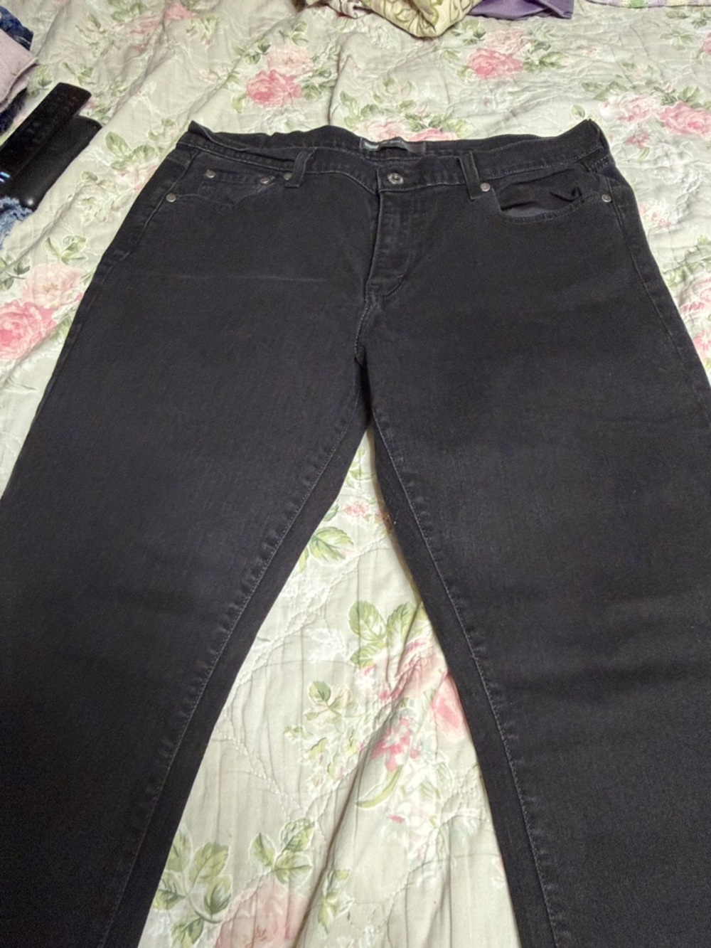 Levi's 515 Boot Cut Black Jeans